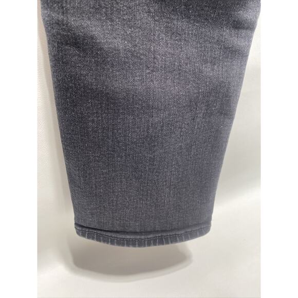 American Eagle High Rise Jegging Super Stretch Jeans Black Denim Womens 12 31X29 - Picture 5 of 8